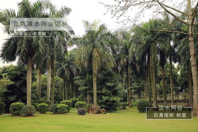 淺談仿真棕櫚樹(shù)—北京淡水河谷仿真樹(shù)