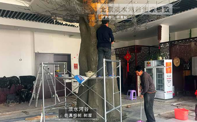 炎炎夏日來襲！淡水河谷仿真樹安裝施工注意事項