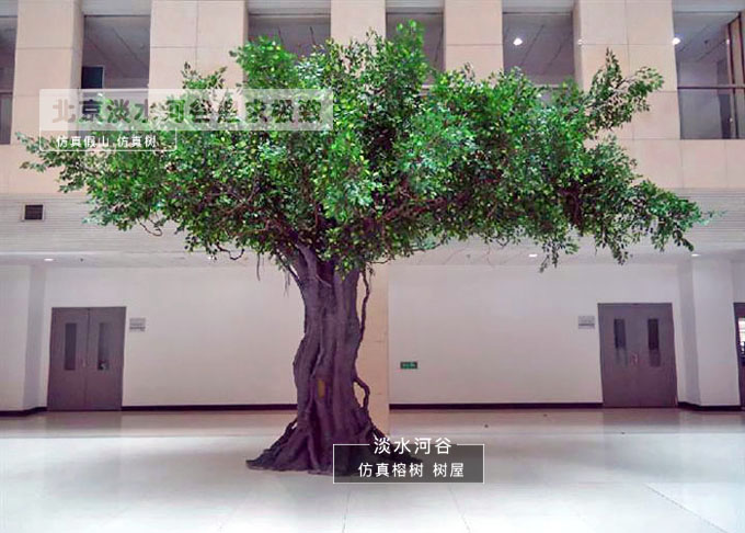 室內(nèi)仿真樹制作，塑造城市靈魂，傳遞正能