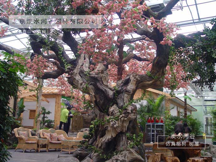 仿真樹制作深受園林造景工程的追捧！