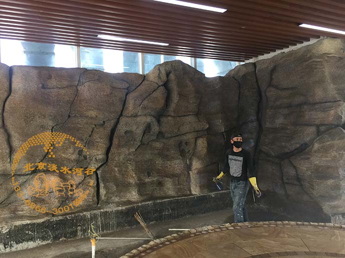 北京淡水河谷新作品，天津塑石假山項(xiàng)目