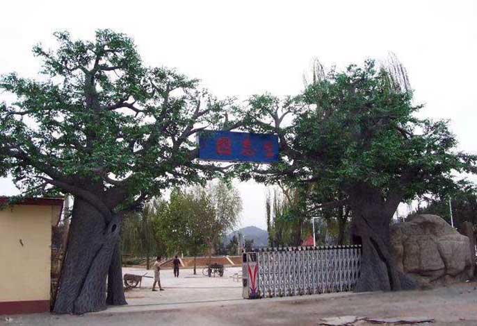 漂亮的仿真樹大門才能為客戶帶來好的運(yùn)勢(shì)回報(bào)