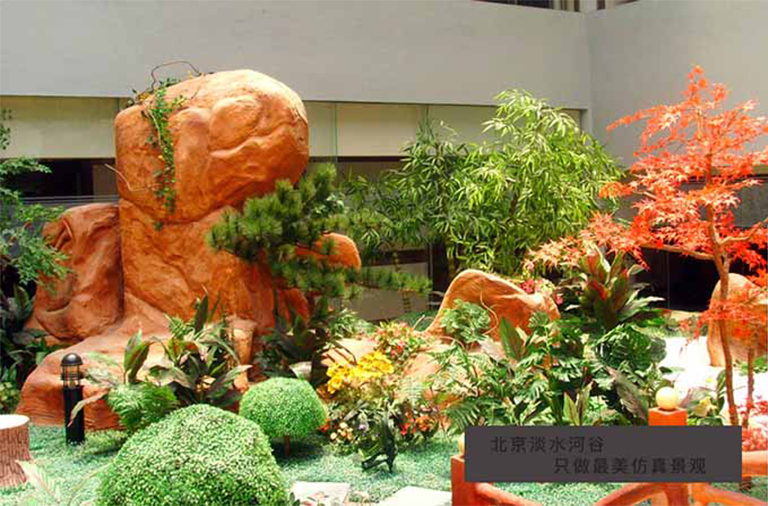 園林景觀裝飾設(shè)計(jì)元素那么多為什么要選擇塑石假山呢
