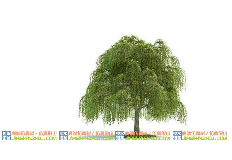仿真柳樹制作于廣西南寧華美達(dá)酒店后效果達(dá)到好水準(zhǔn)