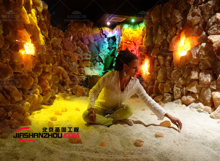 國內(nèi)鹽蒸房品牌仿自然主題鹽療房鹽洞選北京圣園