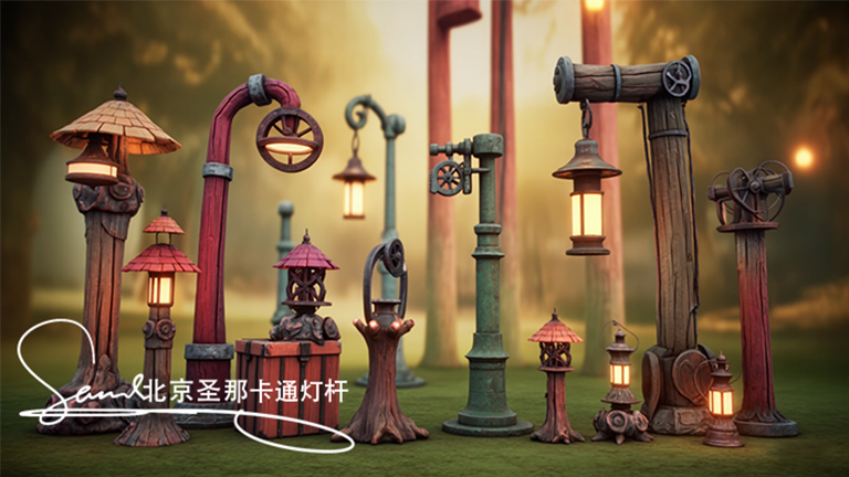 深圳卡通燈桿施工速度快專業(yè)高效環(huán)保節(jié)能