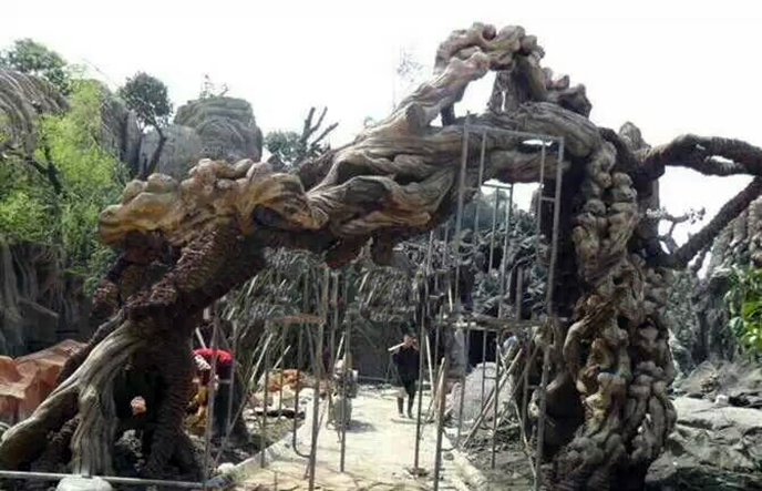 幼兒園生態(tài)感大門(mén)