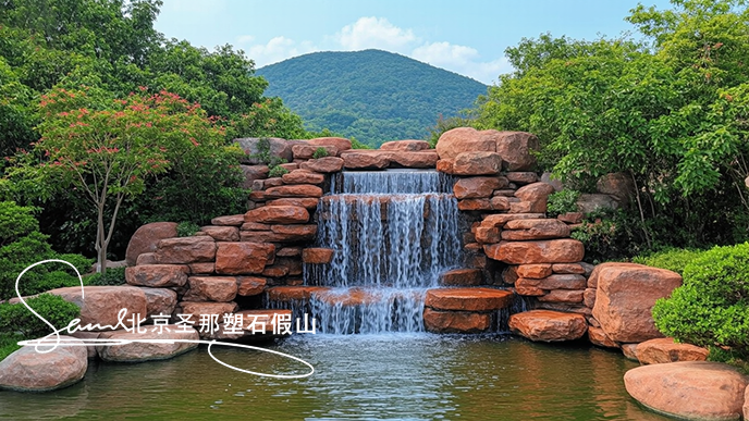 假山水池
