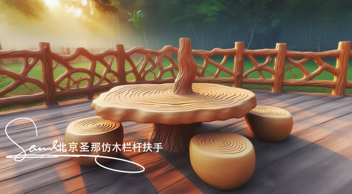 jimeng-2025-06-25-8483-正在施工制作的旅游區(qū)樓梯室外安全圍欄設(shè)計(jì)制作過(guò)程，美工正在施工制作，先用鋼筋焊接....jpeg