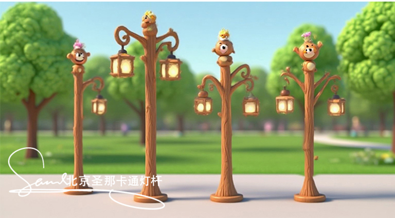 卡通燈桿.jpg 卡通燈桿
