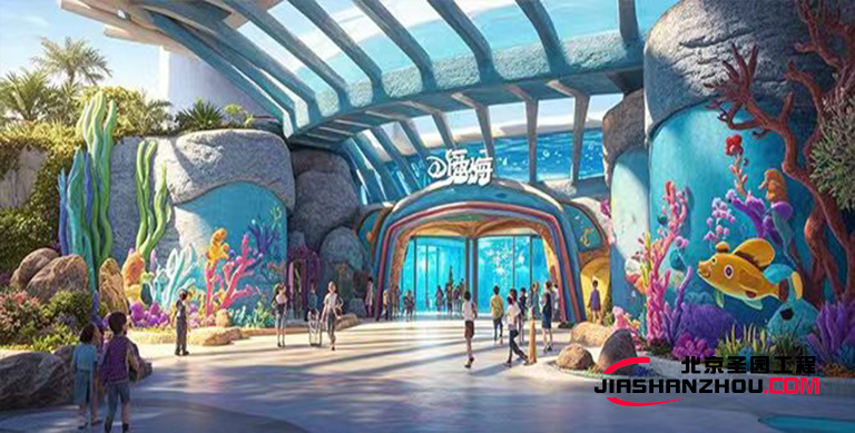 塑石假山大門(mén)